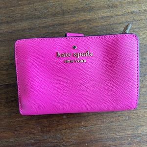 Pink Kate Spade wallet